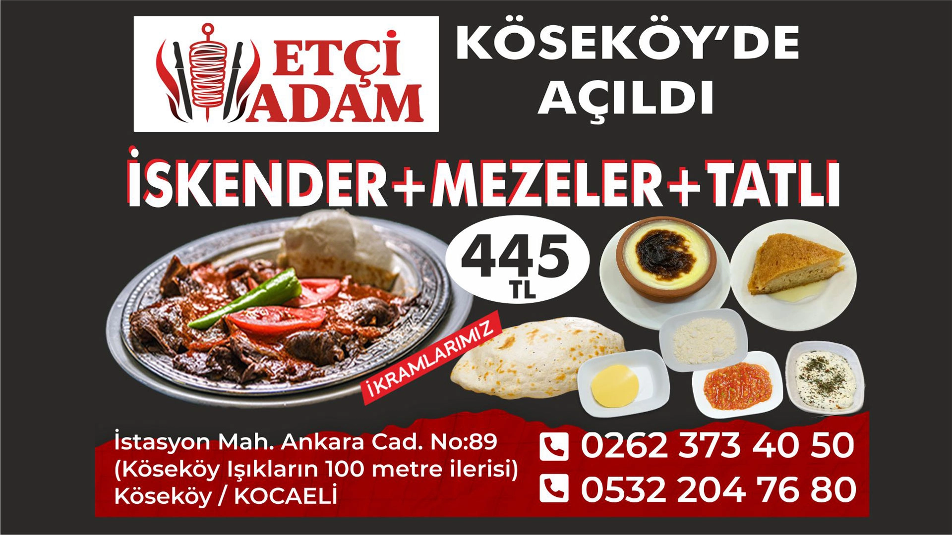 etçi ADAM- pop up