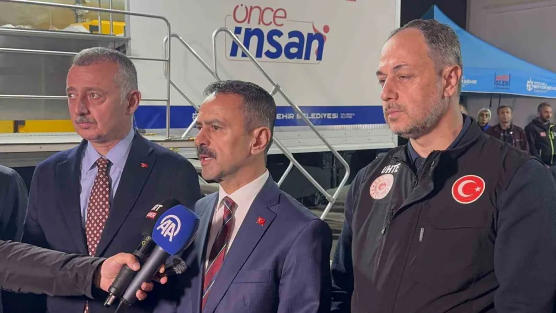 Kocaeli Valisi Aktaş: Yerin metrelerce altı görüntüleniyor