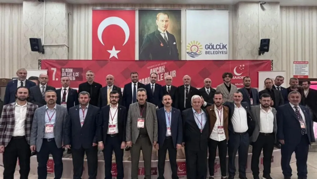 Saadet Partisi Gölcük kongresini tamamladı