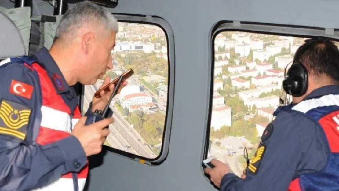 'Ölüm yolu'nda helikopterli denetim