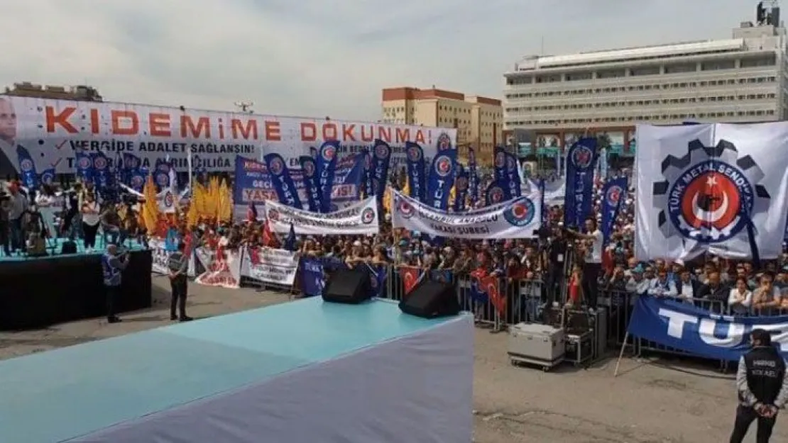 1 Mayıs için alan doldu