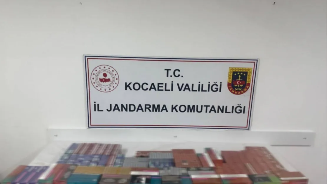 Kocaeli'de ele geçirildi! Tam 1 milyon 420 bin TL değerinde