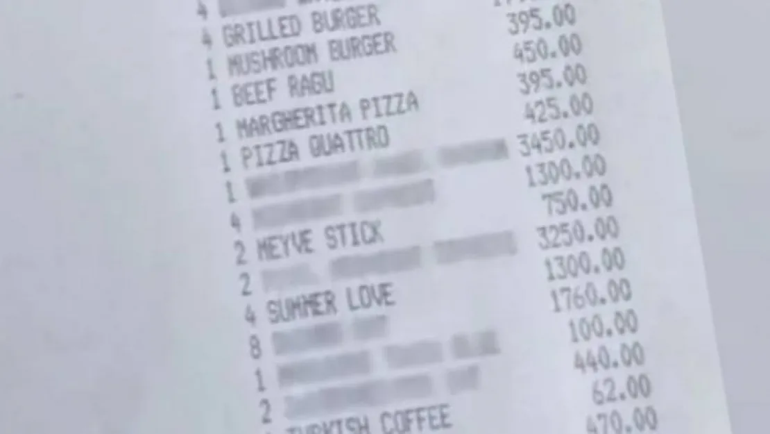 1 şişe su 68 lira!
