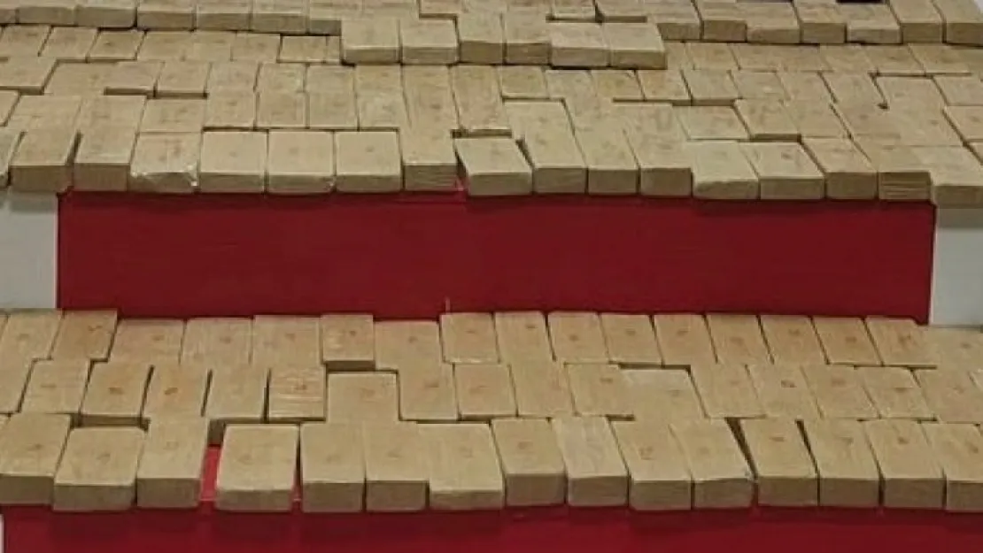 102 kilo 500 gram eroin ele geçirildi