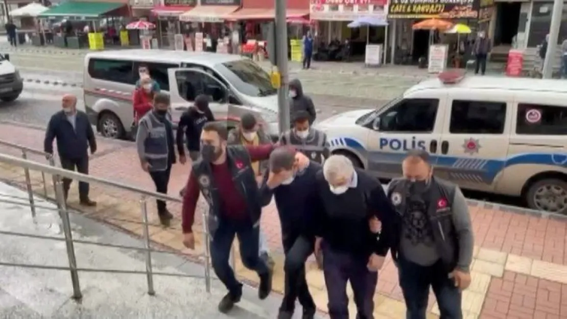 107 kilo eroinle yakalanan 4 kişi tutuklandı