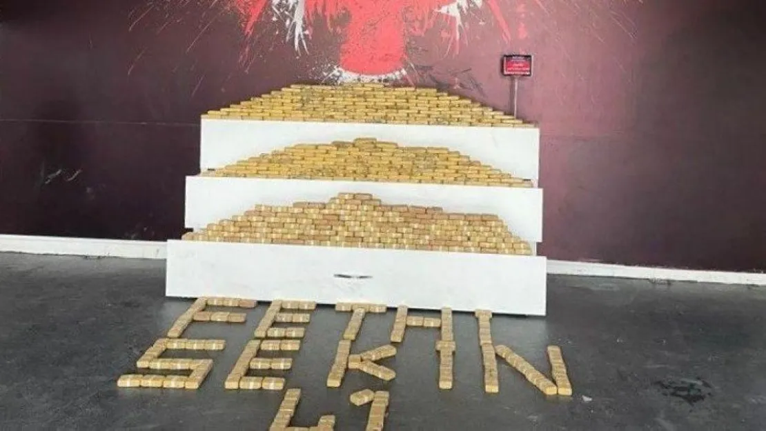107 kilogram eroin yakalandı
