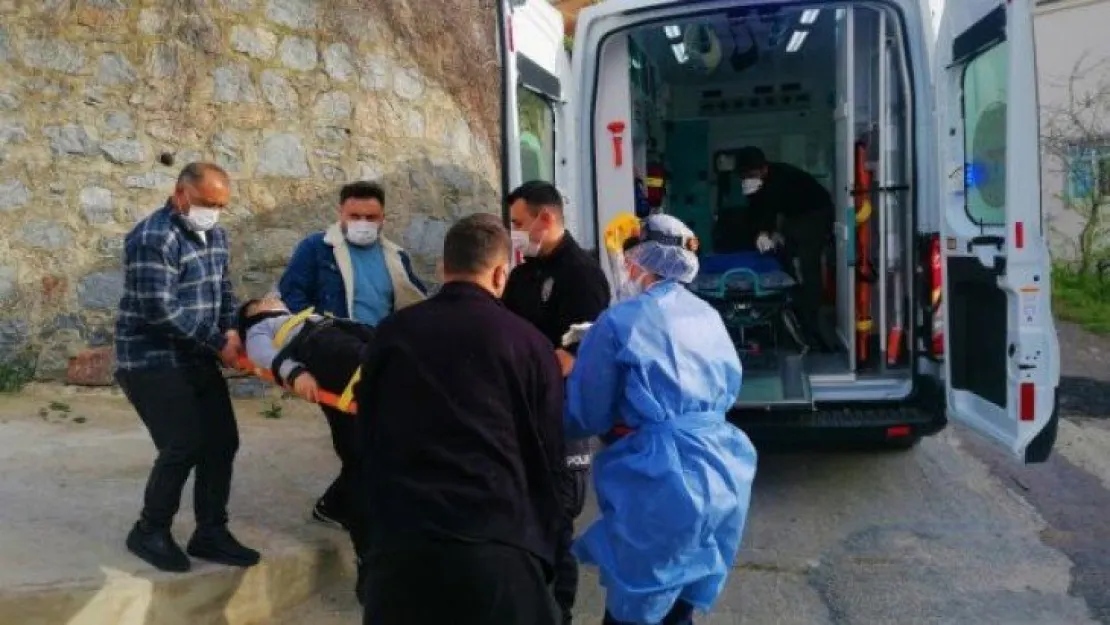 14 yaşındaki çocuk merdivenlerden düşerek yaralandı