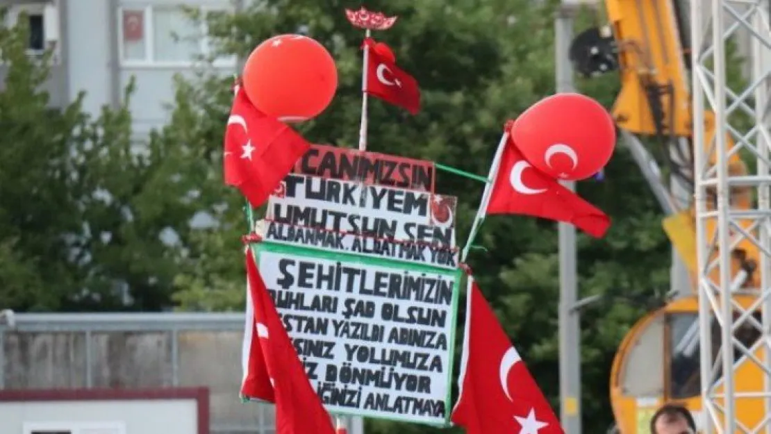 15 Temmuz Şehitleri dualar ile anıldı!