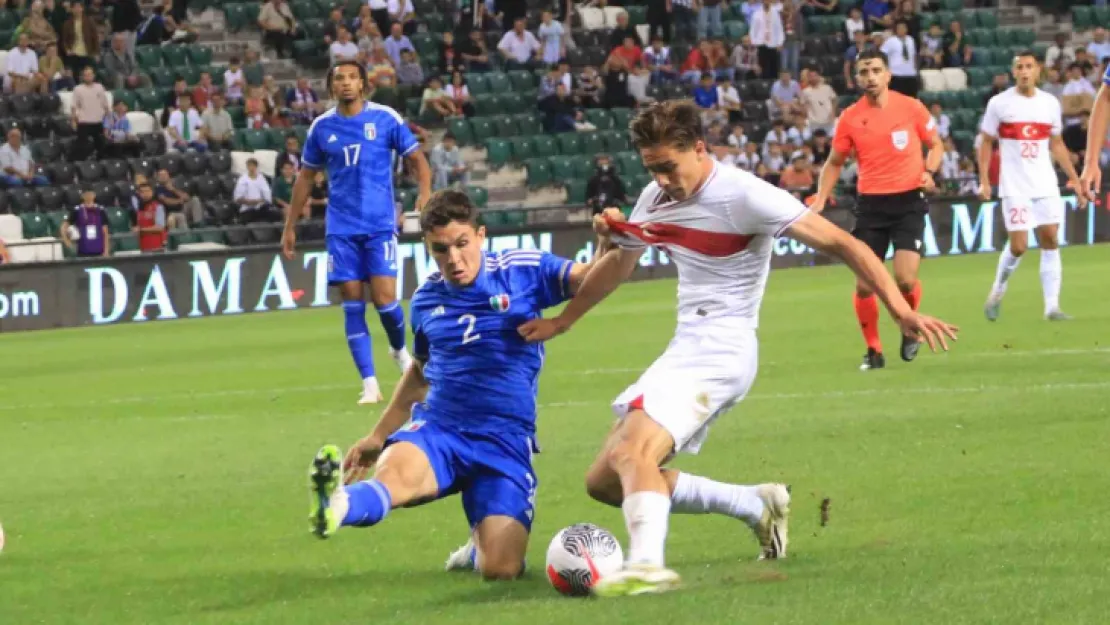 Ümit Milli Takımı İzmit'teki maçta İtalya'ya mağlup oldu