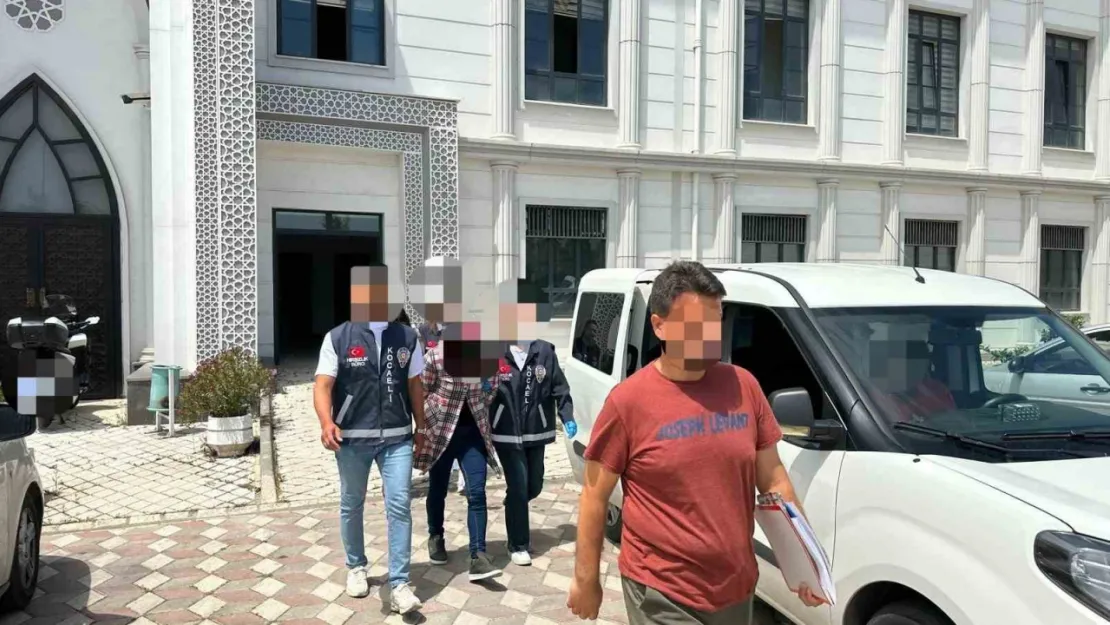 İzmit'te 155 suç kaydı bulunan 2 şüpheli yakalandı