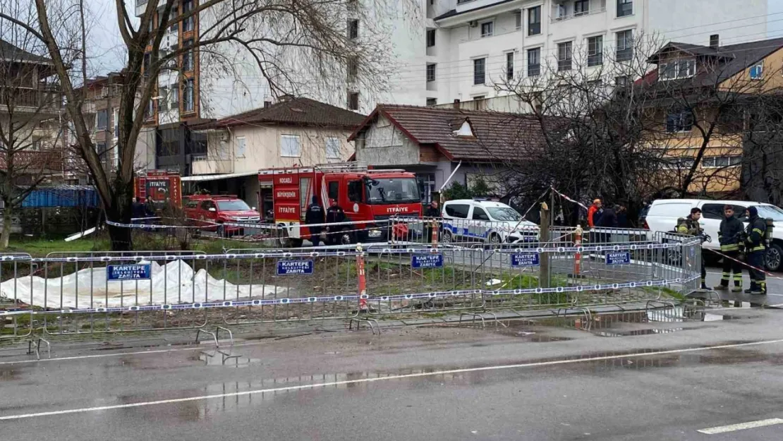 26 saattir süren yangın, numune alınması için söndürüldü