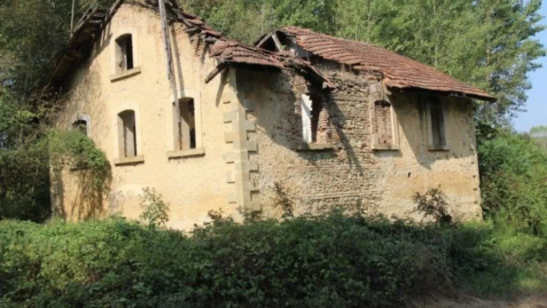 300 yıllık değirmen harabeye döndü  