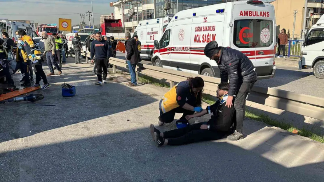 Zincirleme kazada can pazarı