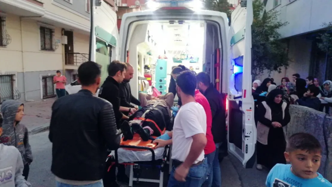 13 yaşındaki çocuk 4. kattan düştü!