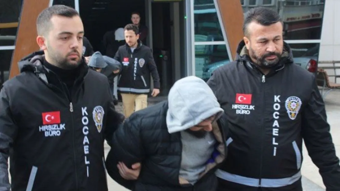 45 Bin TL'lik vurgun yapan hırsızlar tutuklandı!
