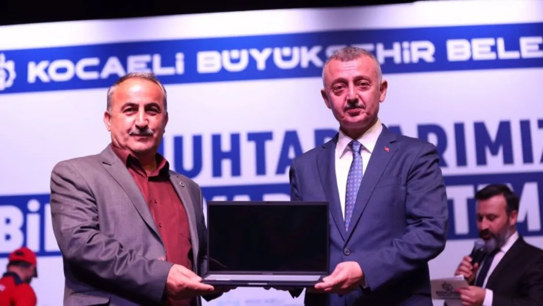 472 muhtar bilgisayarına kavuştu