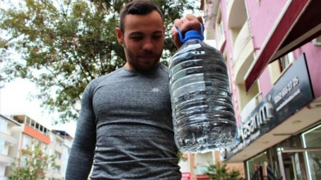 5 litrelik damacana ile başladı Türkiye şampiyonluğuna ulaştı