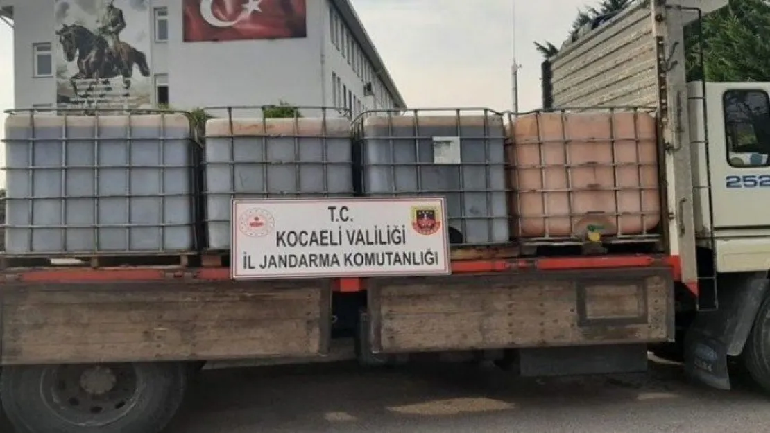 6 ton kaçak akaryakıt ele geçirildi