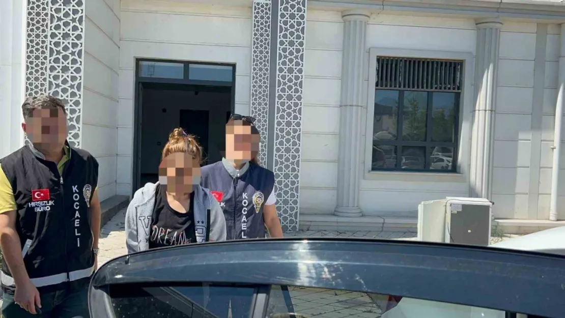 84 suç kaydı bulunan kadın, 500 bin TL'lik vurgunda yakalandı