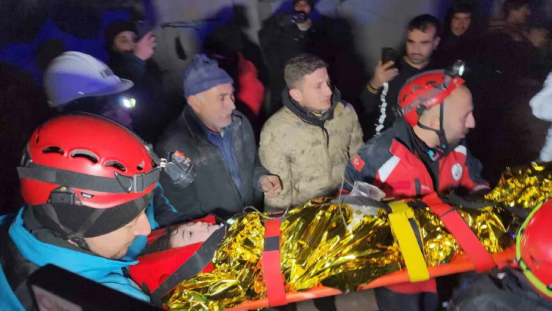 Küçük Betül 47 saat sonra kurtarıldı