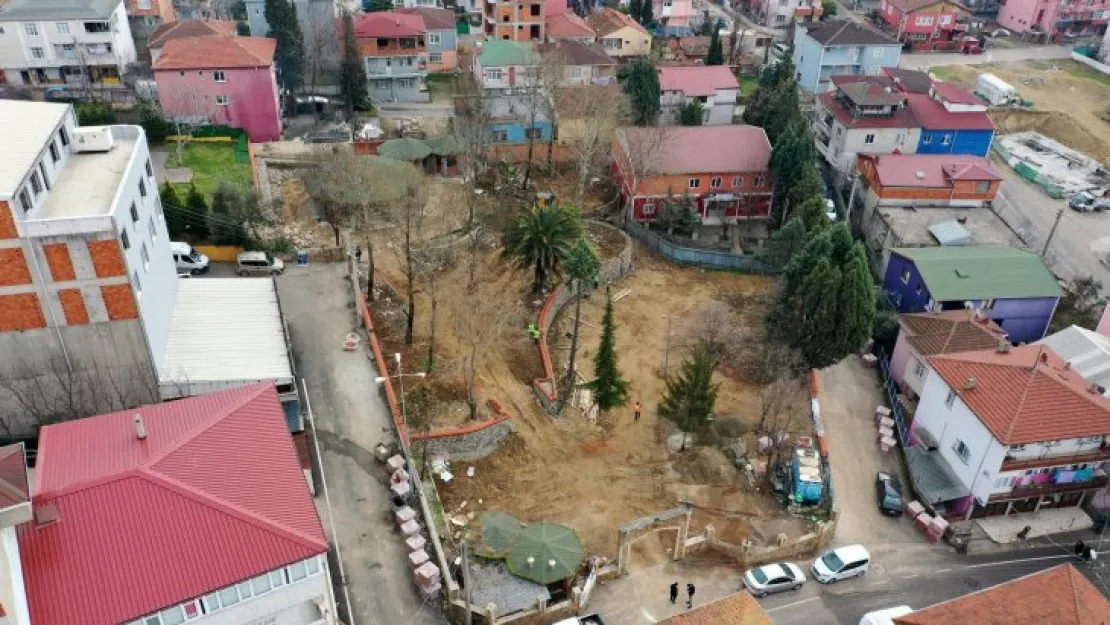 Adnan Kahveci Parkı yenileniyor
