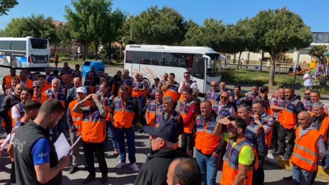 AFAD'ın tatbikatına Kocaeli'den destek