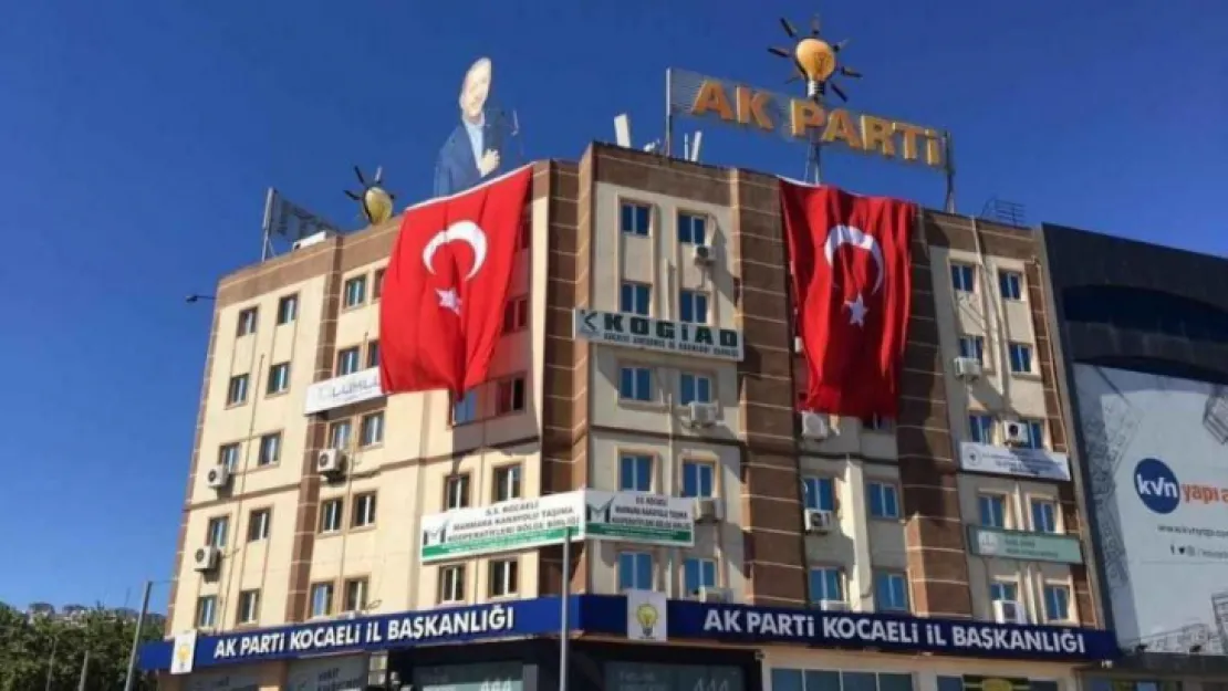 AK Parti Kocaeli'de temayüle katılacaklar belli oldu