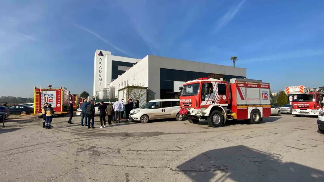 Akademi Hastanesi'nde yangın