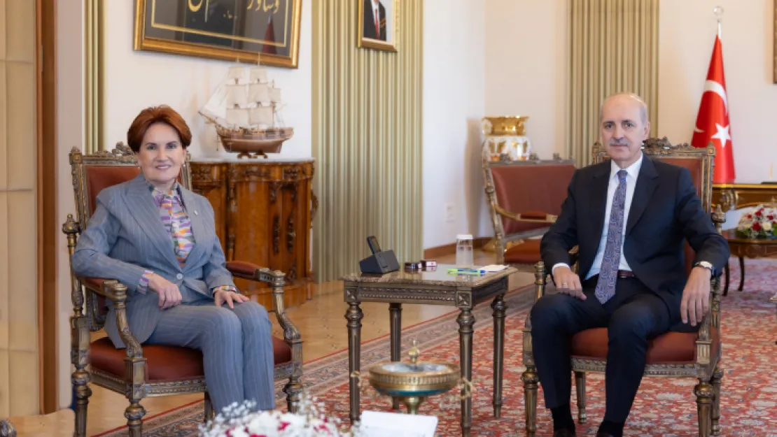 Akşener'den Numan Kurtulmuş'a ziyaret