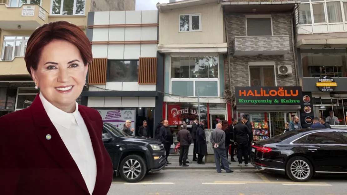 Akşener Köfteci İlhan'da yemek yedi