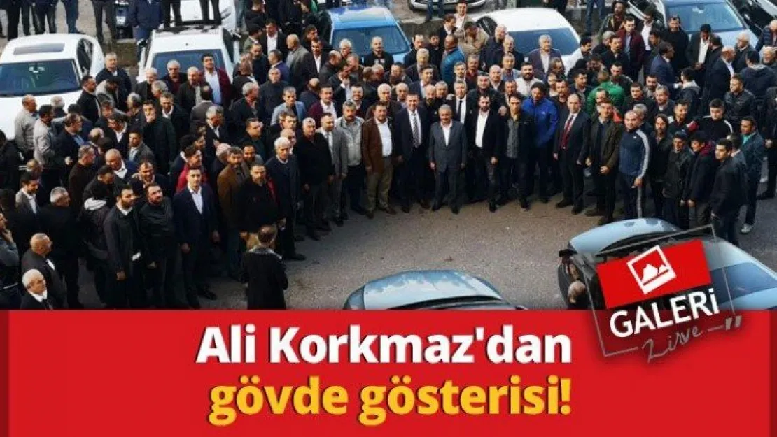 Ali Korkmaz'dan gövde gösterisi!