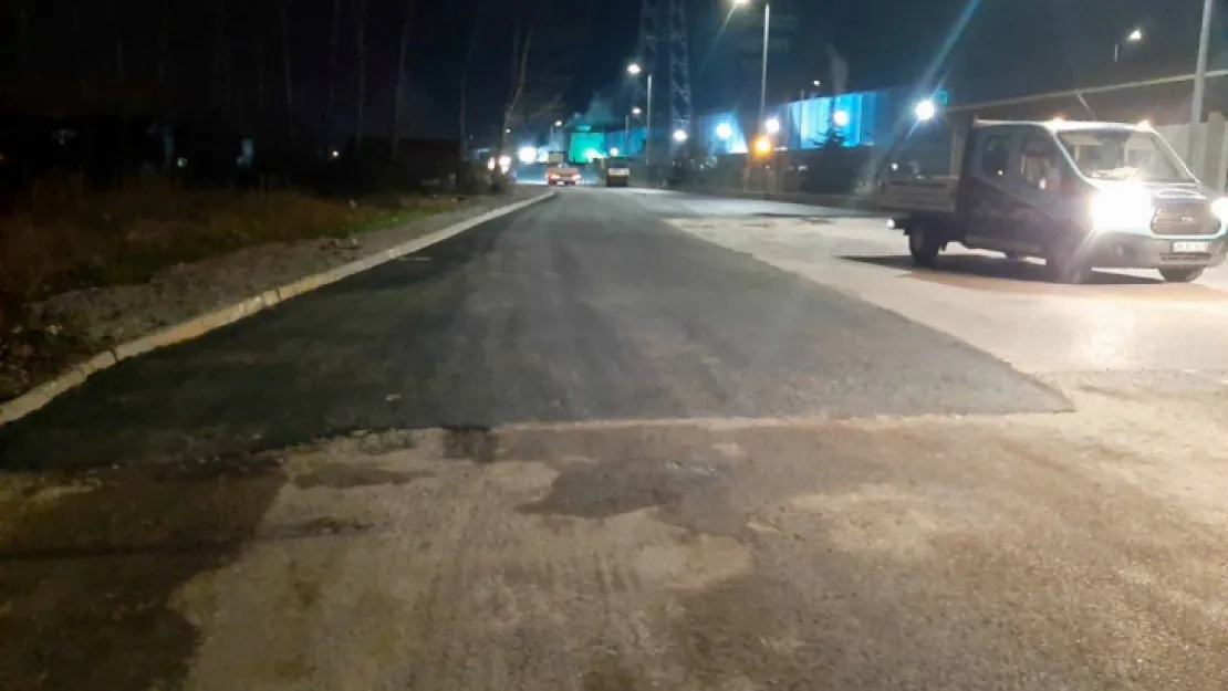 Alikahya Asım Kibar OSB yolu genişledi