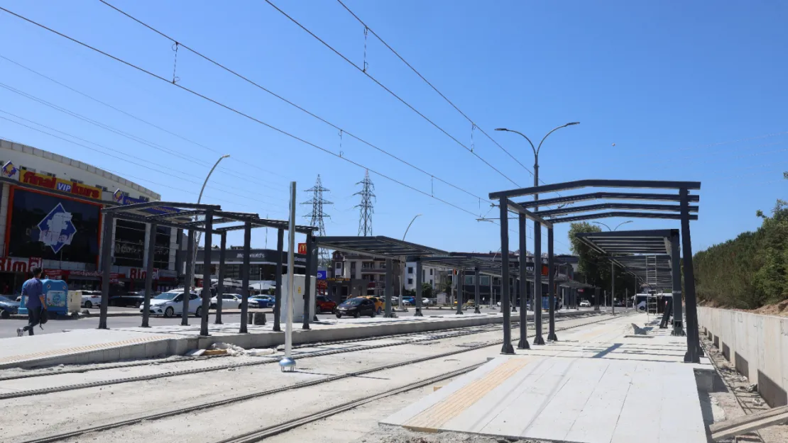 Alikahya Stadyum Tramvay Hattı'nda yoğun mesai