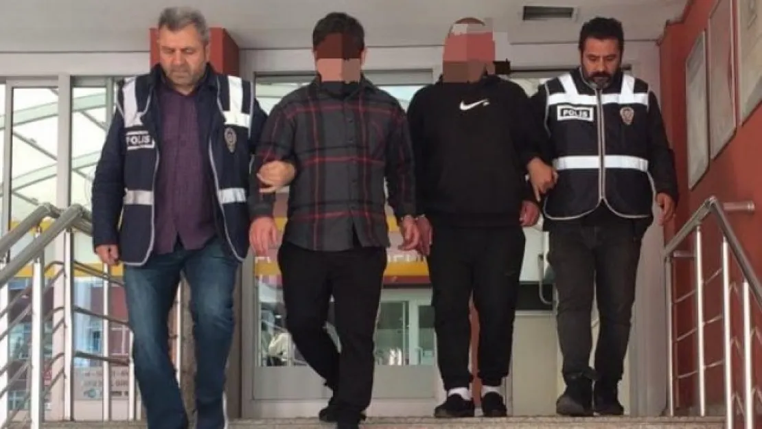 Altın hırsızları yakalandı