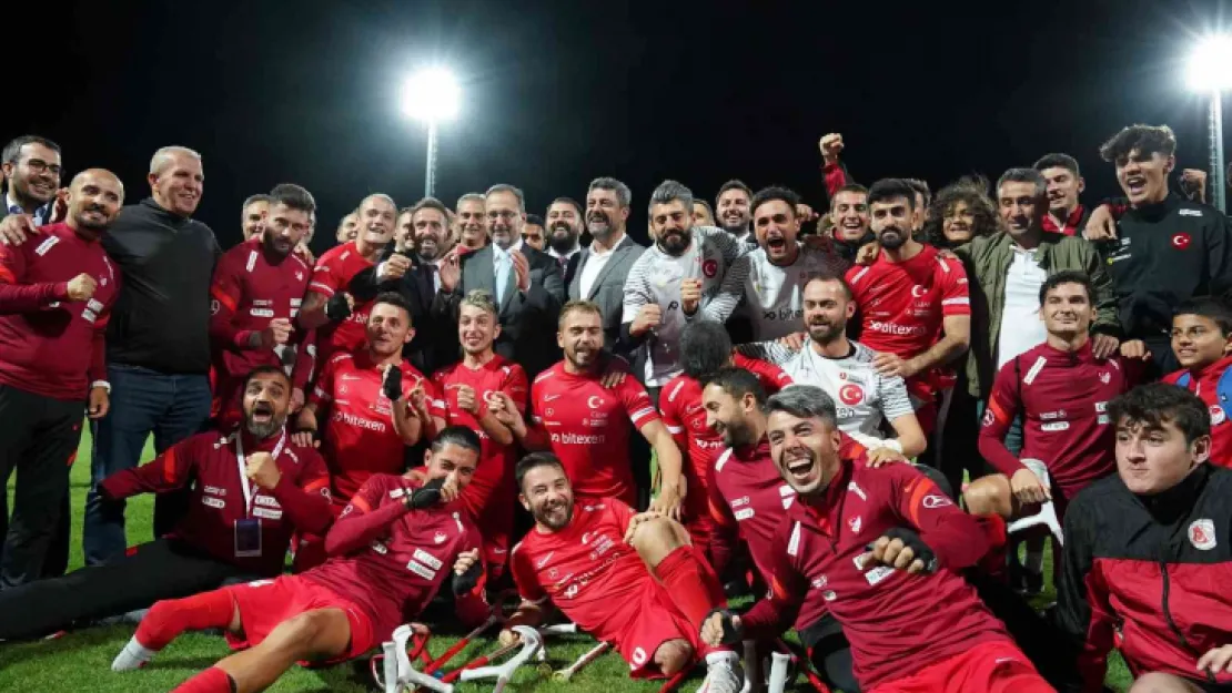 Ampute Milli Takımı çeyrek finalde