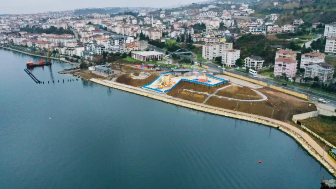 Aquapark tamam, sıra çevre düzenlemesinde