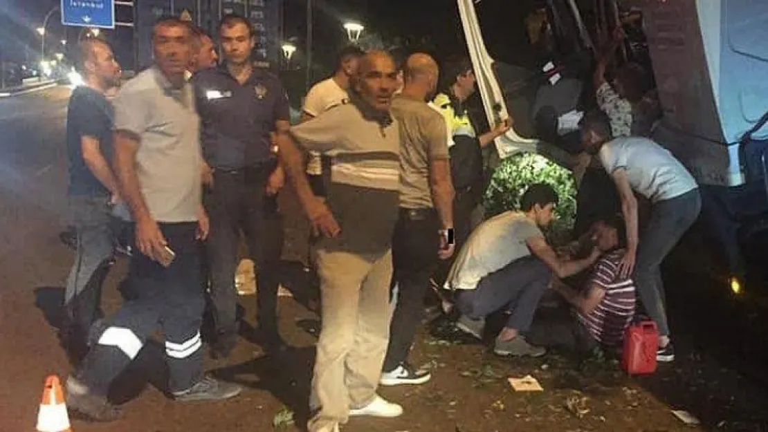 Araçtan kaçarken Tüpraş'ın tel örgülerine girdi