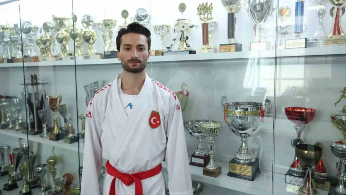 Avrupa şampiyonu milli karateci Özer'in hedefi dünya şampiyonluğu