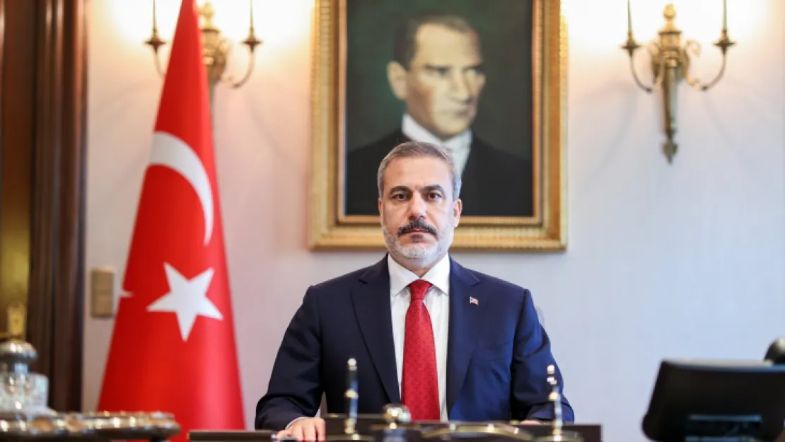 Bakan Fidan'dan ilk paylaşım