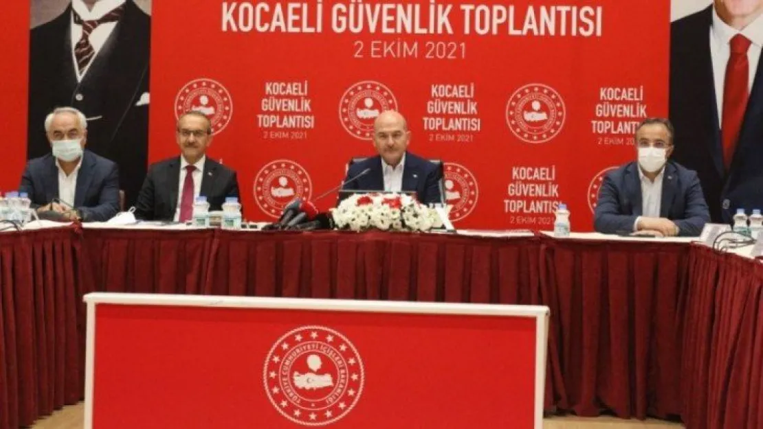 Bakan Soylu Kocaeli'de