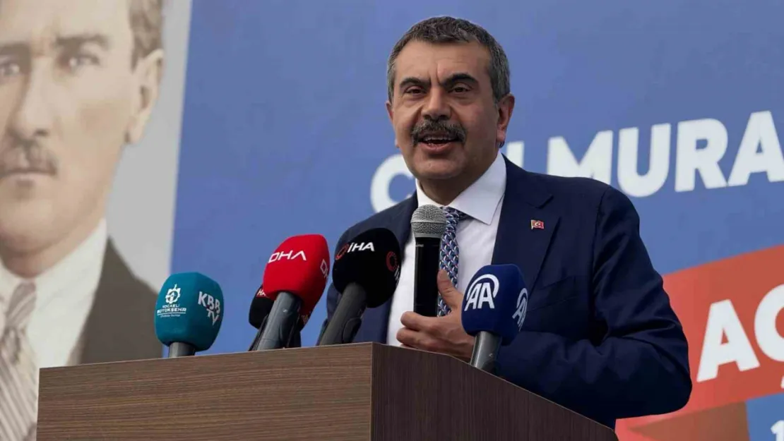 Bakan Tekin: 10 metrekare payı olduğu için dava açan belediye başkanları var