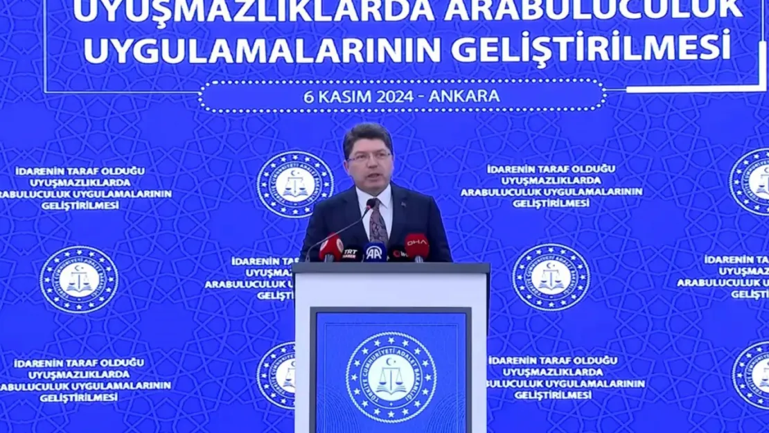 Bakan Tunç'tan arabuluculuk açıklaması