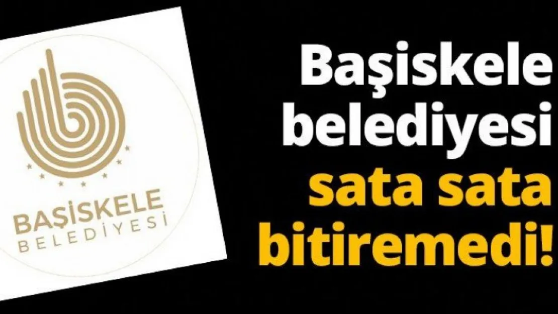 Başiskele belediyesi sata sata bitiremedi