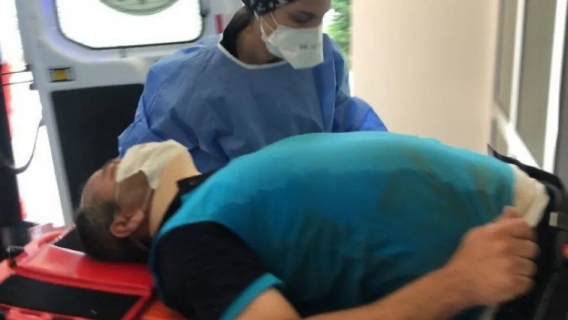 Başiskele'de bir işçi kuyuya düştü!