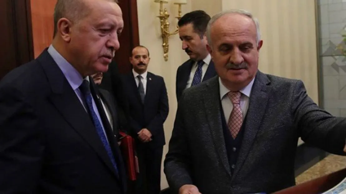 Başkan Aygün Erdoğan'a Çenesuyu'nu anlattı