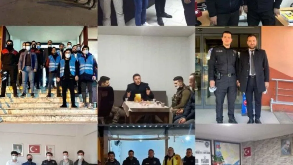 Başkan Kurt polisin yanında: Biz polisimizin baktığı yere bakarız