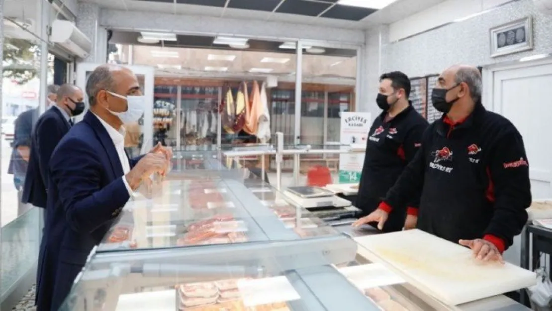 Başkan Söğüt'ten esnaf ziyaretleri