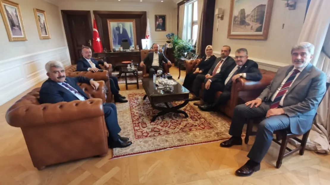 Başkent'te özel ziyaretler