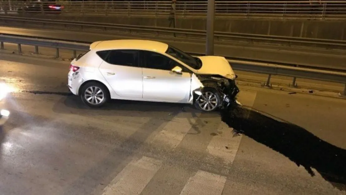 Bayan sürücü Başiskele'de TIR dehşeti yaşadı!