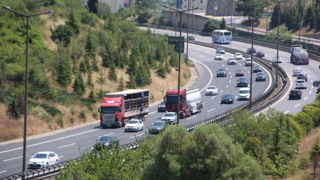 Bayram tatili dönüşünde Kocaeli'de trafik ne durumda?
